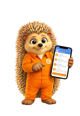 About Us mascot