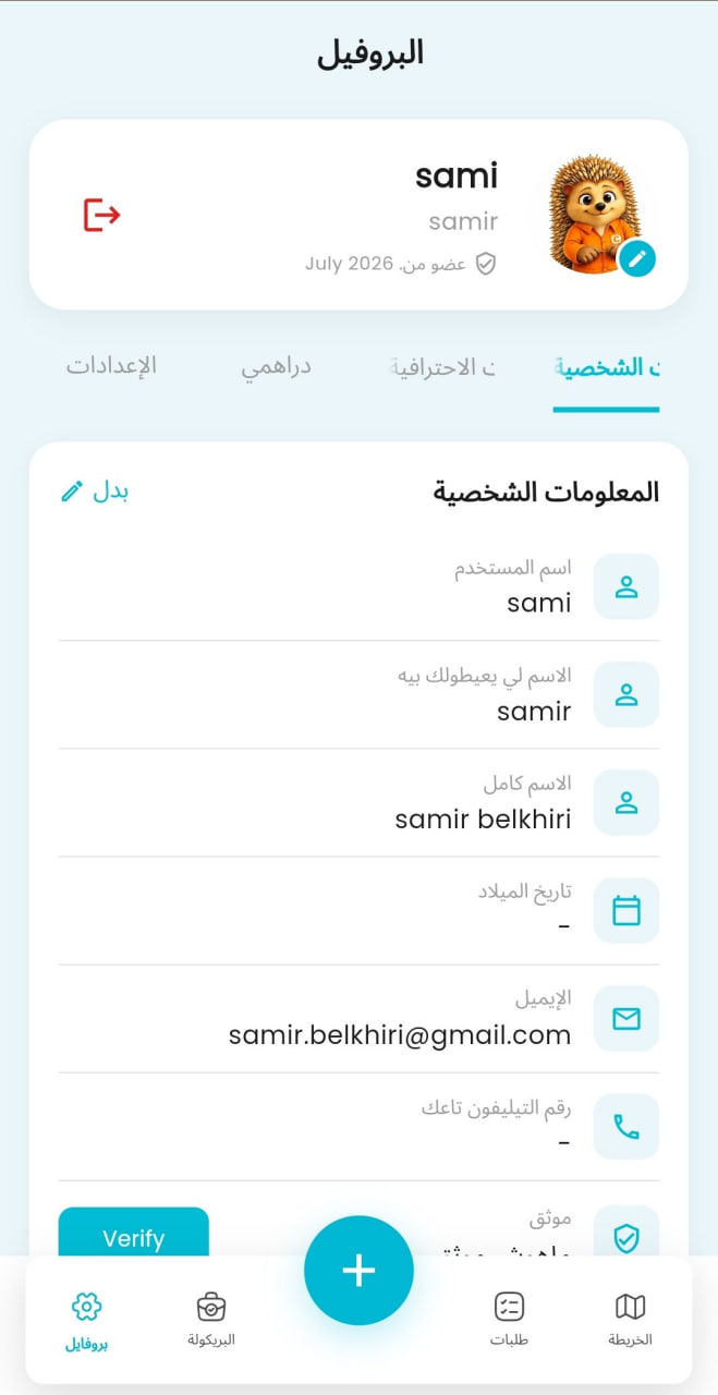 البروفيل